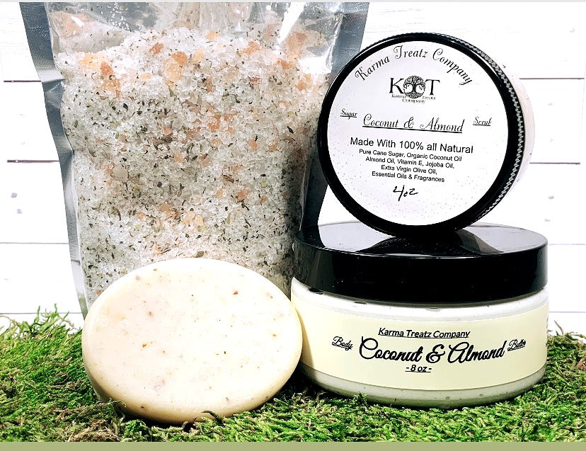 COCONUT ALMOND BATH BUNDLE